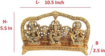 Design Lakshmi Ganesh Saraswati Idol Showpiece